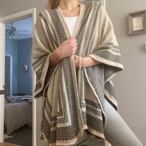 Fall poncho